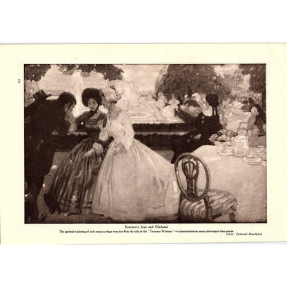 c1920 The Blood of the World Dr. Frank Crane Vincent Aderente Art Print 6x9" V17