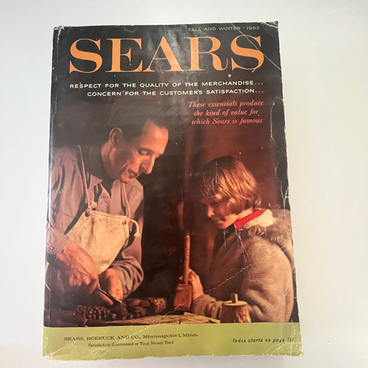 Sears Catalog 1962 Fall & Winter - Fashion, Kids, Home, Tools Minneapolis CTG1