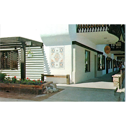 The Squash Blossom Fine Indian Crafts Lodge Vail CO Vintage Postcard PE6