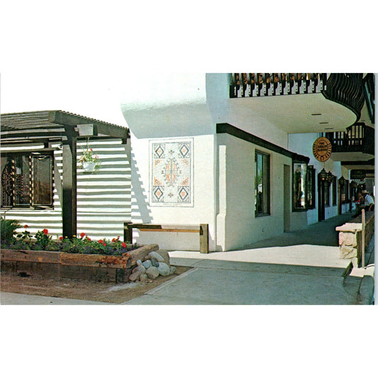 The Squash Blossom Fine Indian Crafts Lodge Vail CO Vintage Postcard PE6