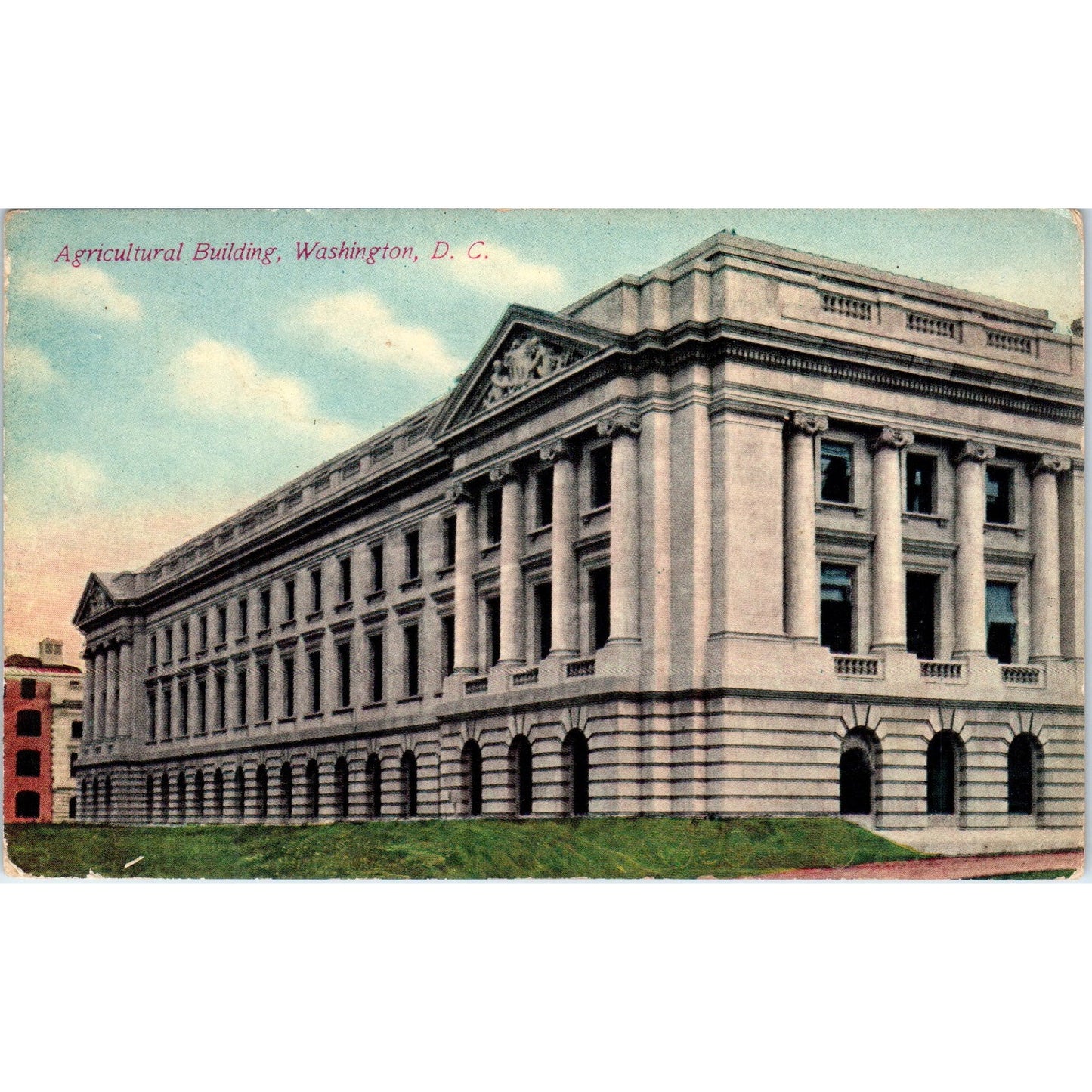 Agricultural Building Washington D.C. Antique Postcard PE2