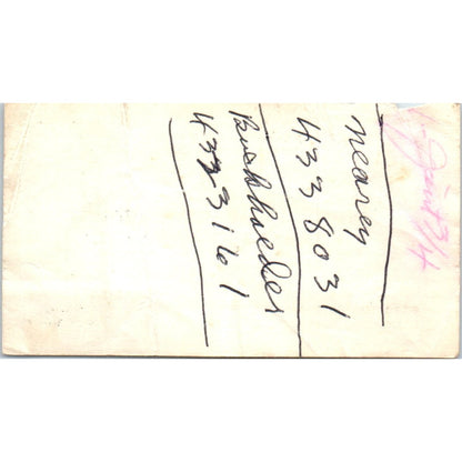 Armstrongs Heating Service Lakewood CA Vintage Business Card SD4-B1