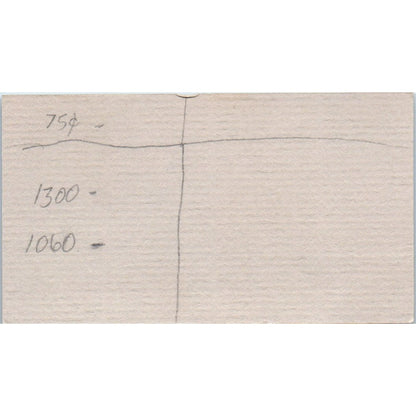 Pete Beathard Real Estate Houston TX Vintage Business Card SD8-B2
