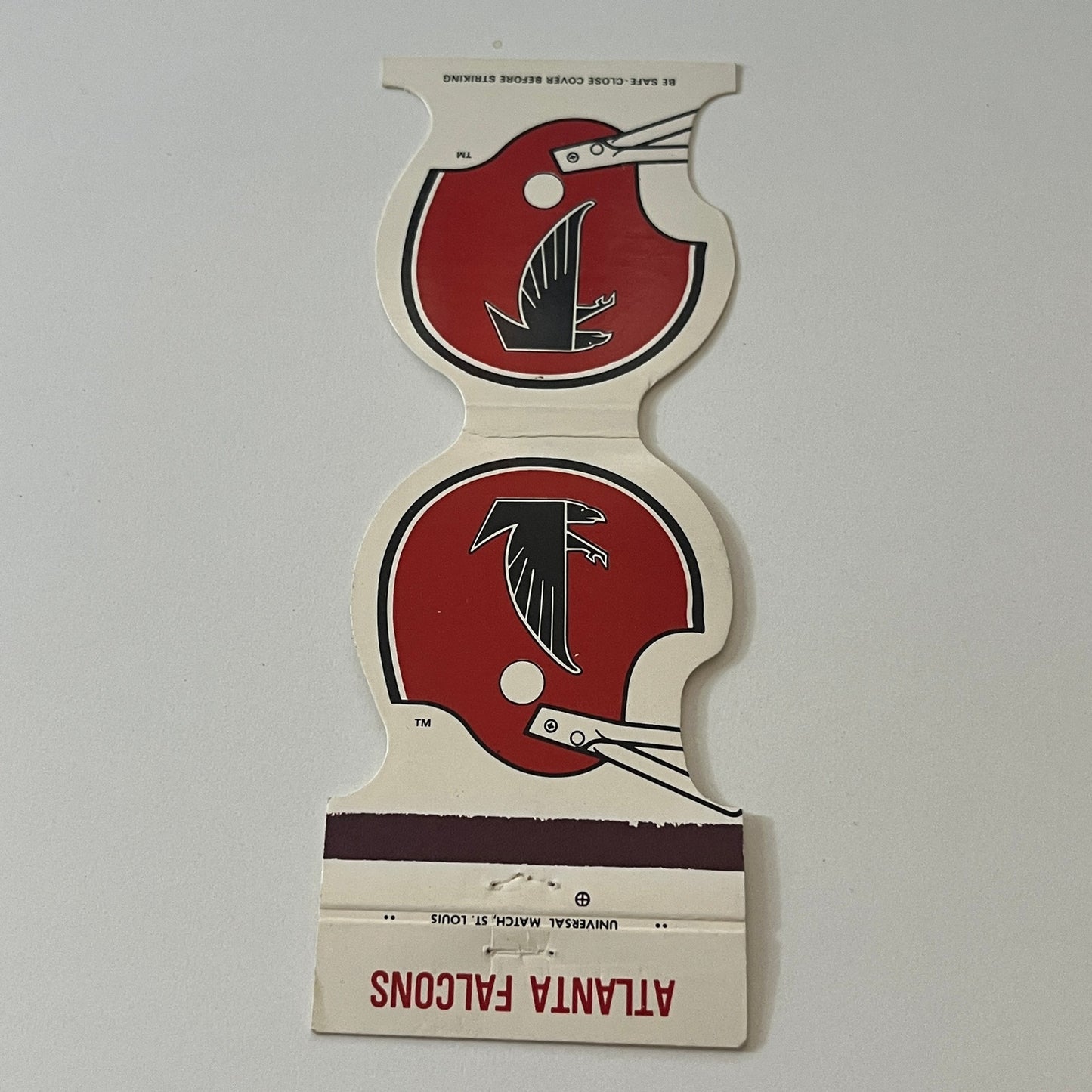 1997 Atlanta Falcons Jewelite Club Quebec City Vintage Matchbook Cover MM5-7