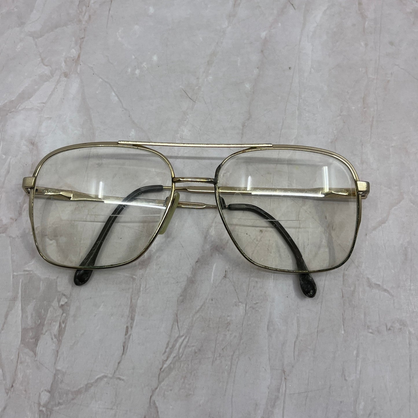 Vintage Klixx Luxottica Aviators 145 Flex Glasses Eyeglasses Frames TH9-G2-1