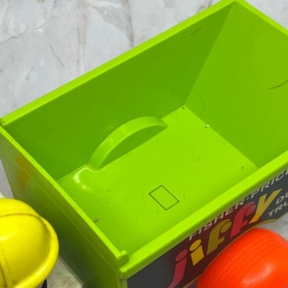 Vintage Toy Fisher Price Toys 156 Jiffy Dump Truck 1970 TE9