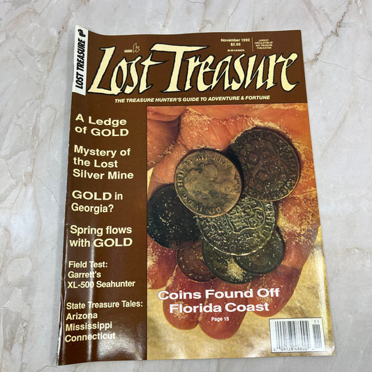 1992 Nov - Lost Treasure Magazine - Treasure Hunting Gold Prospecting M14