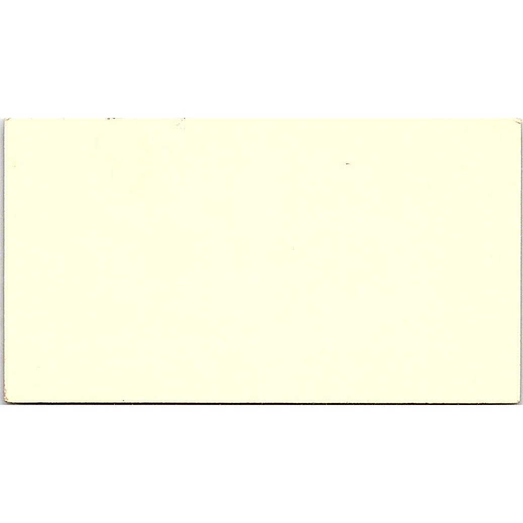 New Car Dealer Trade-Ins Lakewood Blvd Bellflower Vintage Business Card SD9-B9