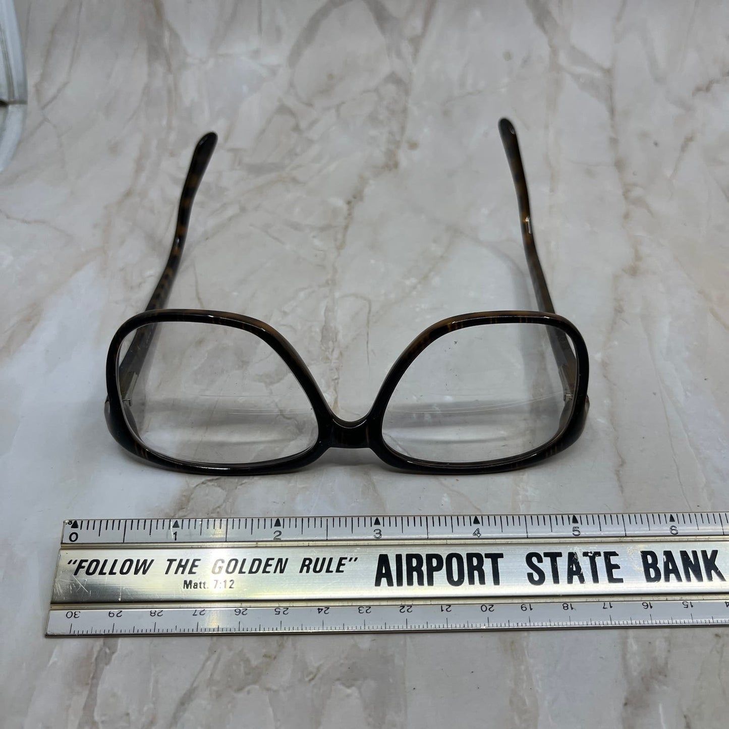 Sabatini Classic 20 Brown Stripe Acrylic Sunglasses Eyeglasses Frames TE9-G4-7