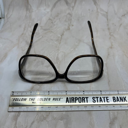 Sabatini Classic 20 Brown Stripe Acrylic Sunglasses Eyeglasses Frames TE9-G4-7