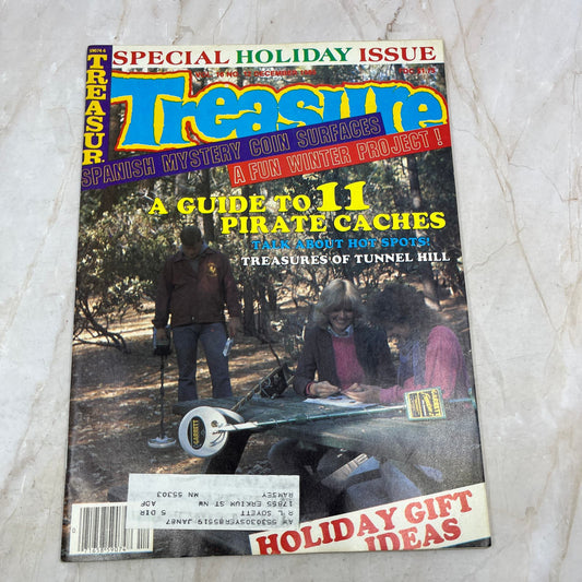 1985 Dec - Treasure Magazine - Treasure Hunting Metal Detecting Gold Coins M10