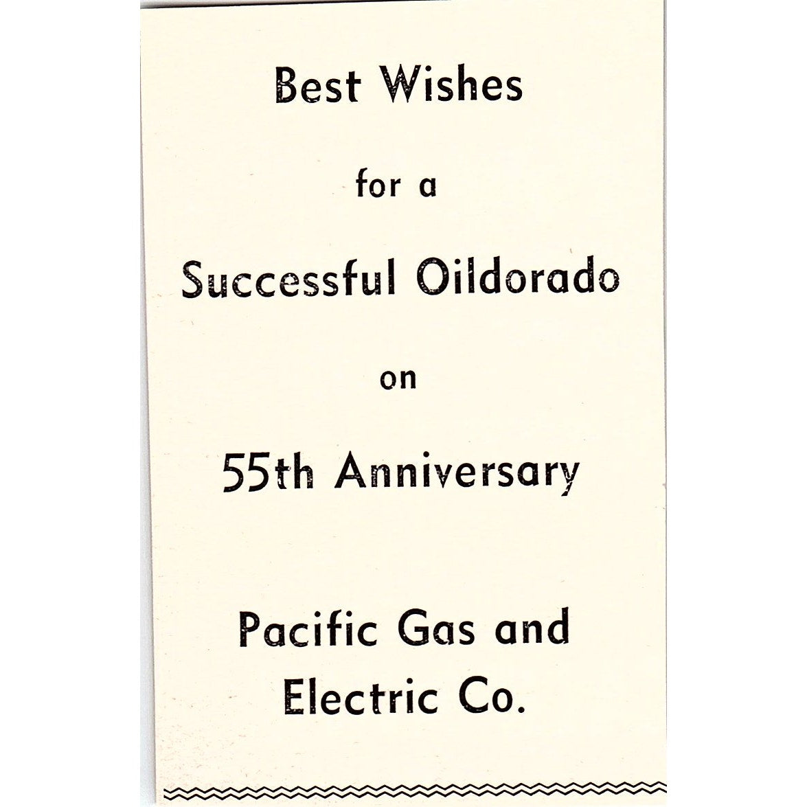 Pacific Gas and Electric Co - Taft CA 1965 Ad AF8-M5