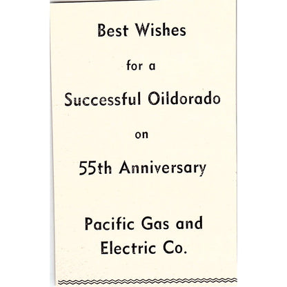 Pacific Gas and Electric Co - Taft CA 1965 Ad AF8-M5