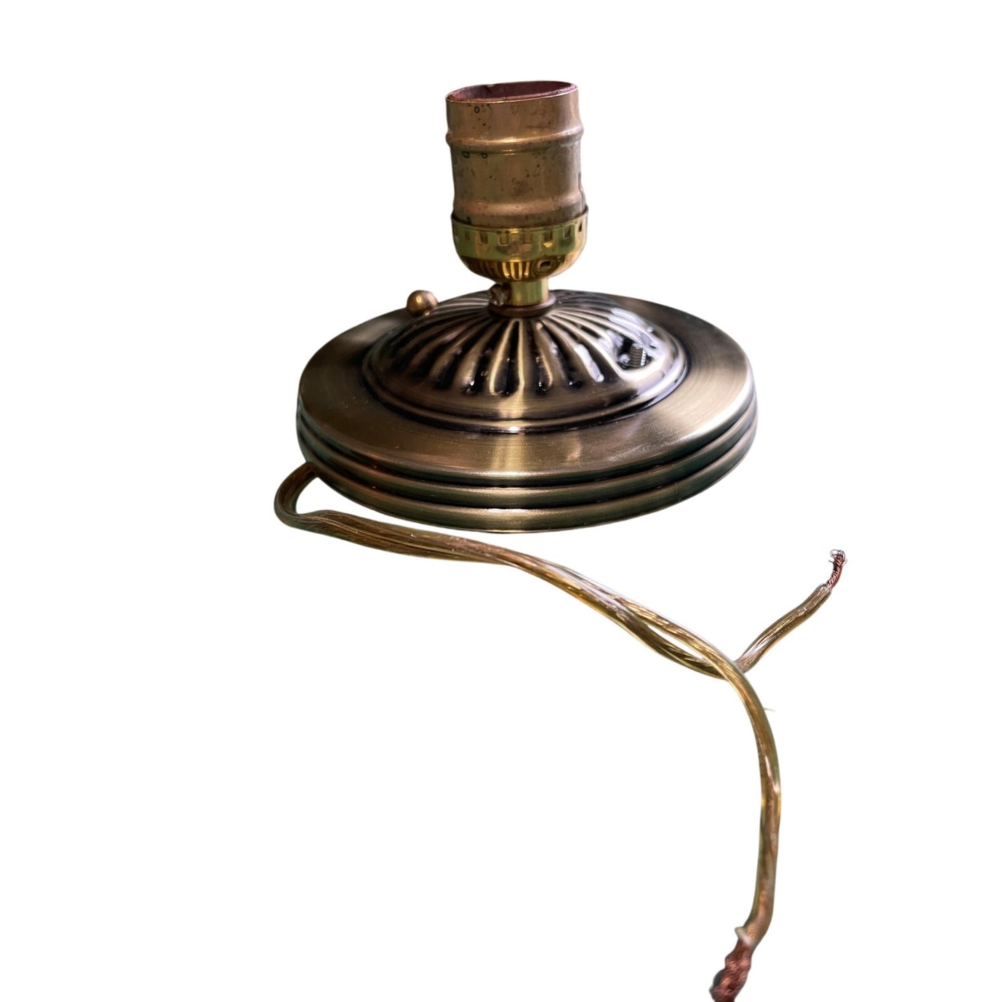 Original Frank Stone Art Hanging Light Fixture Copper Brutalist MCM Signed