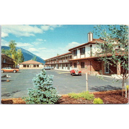 Villager West Motor In Salmon Arm BC Vintage Business Card SE3-B1