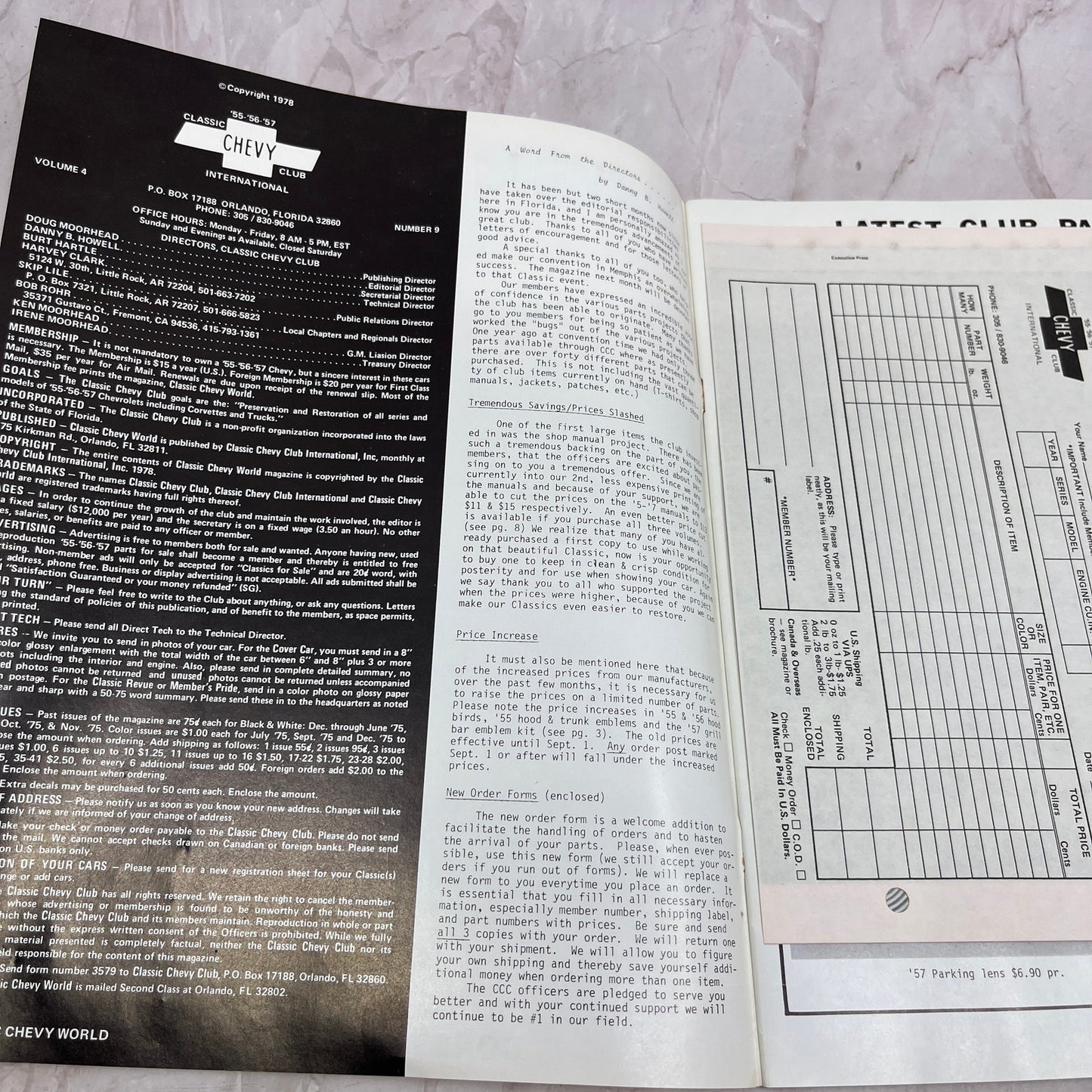 Central, NW Regionals - '55, '56, '57 Classic Chevy World Magazine Sep 1978 M30