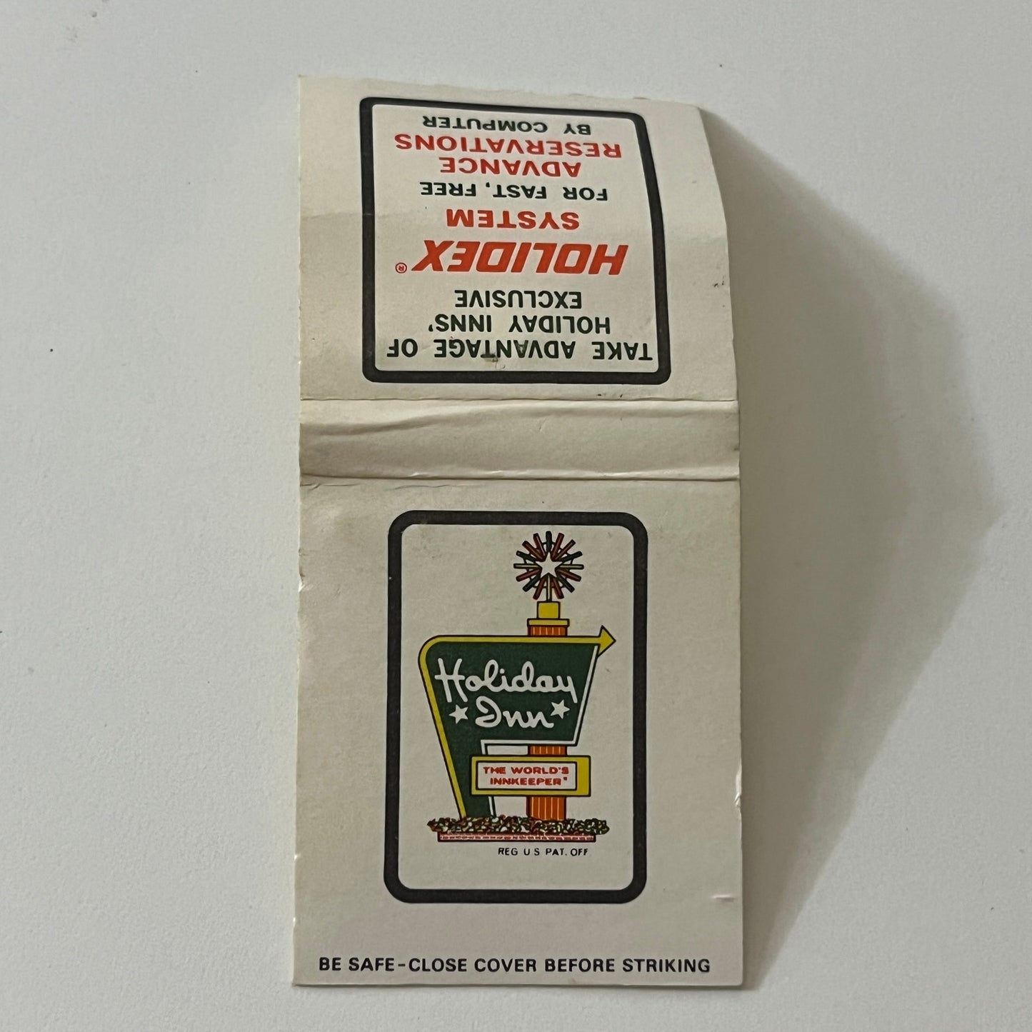 Holiday Inn Panama City FL Holidex Vintage Matchbook TB6-MB2-11