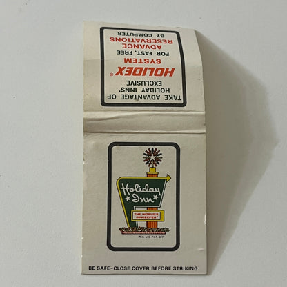 Holiday Inn Panama City FL Holidex Vintage Matchbook TB6-MB2-11