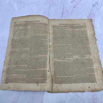 Baltimore Weekly Register Aug 15, 1812 - War of 1812 Vessels of War AF9-7