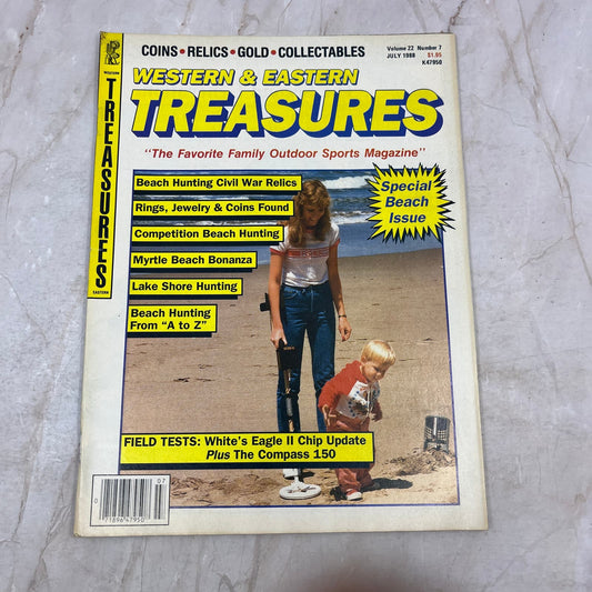 1988 July - Western & Eastern Treasures Magazine - Treasure Hunting Gold M11