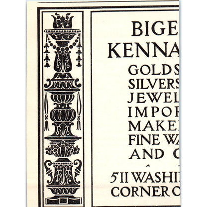 Soule Art Co Boston Unmounted Photos c1905 Victorian Ad AE9-MA5