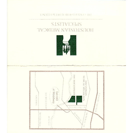 Houstonian Medical specialists William K , D.P.M., P.C TX   Business Card SF3-B9