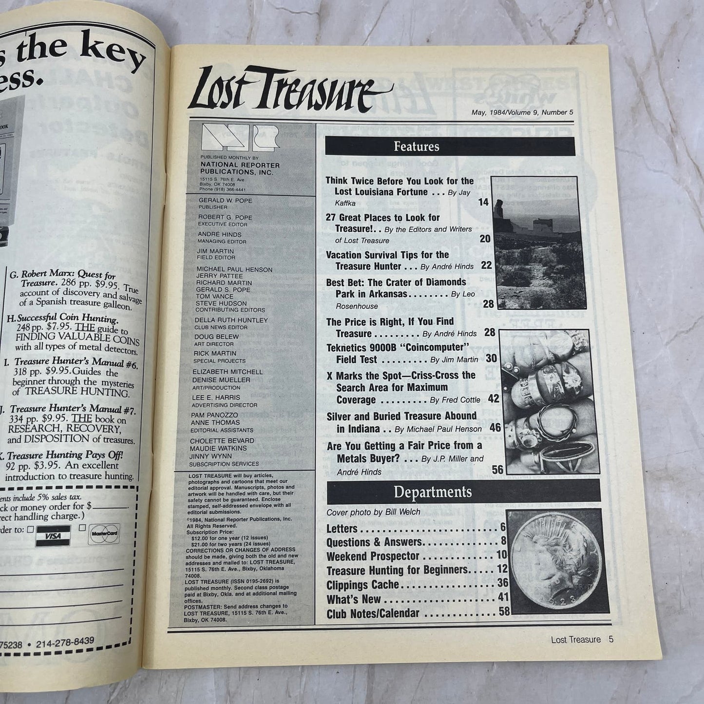 1984 May - Lost Treasure Magazine - Treasure Hunting Gold Prospecting M15