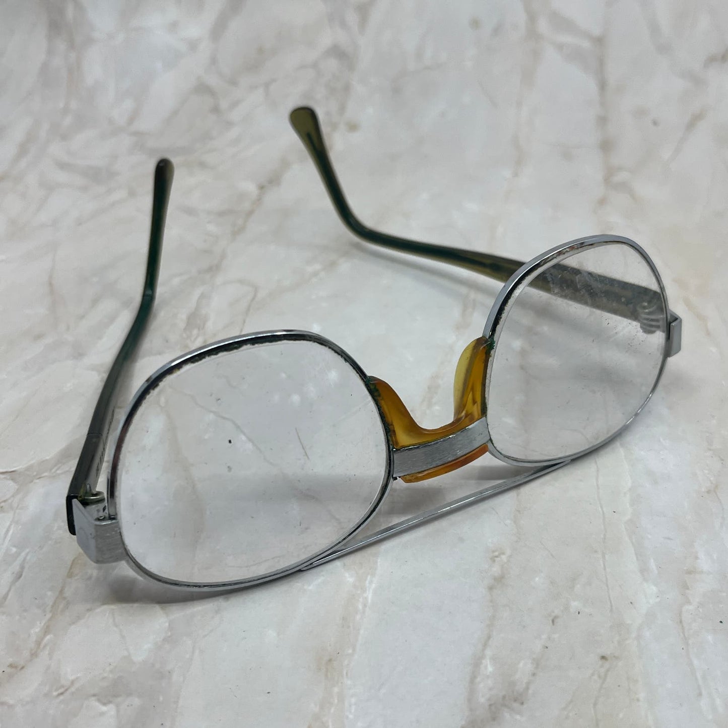 Retro Men’s AO American Optical Aviator Sunglasses Eyeglasses Frames TD7-G5-6