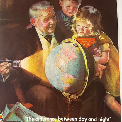 Eveready Flashlights & Batteries National Carbon Co Inc 1935 Ad V1-4