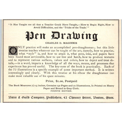 Hand-Made Furniture The Cobb-Eastman Co Boston c1905 Victorian Ad AE9-MA4