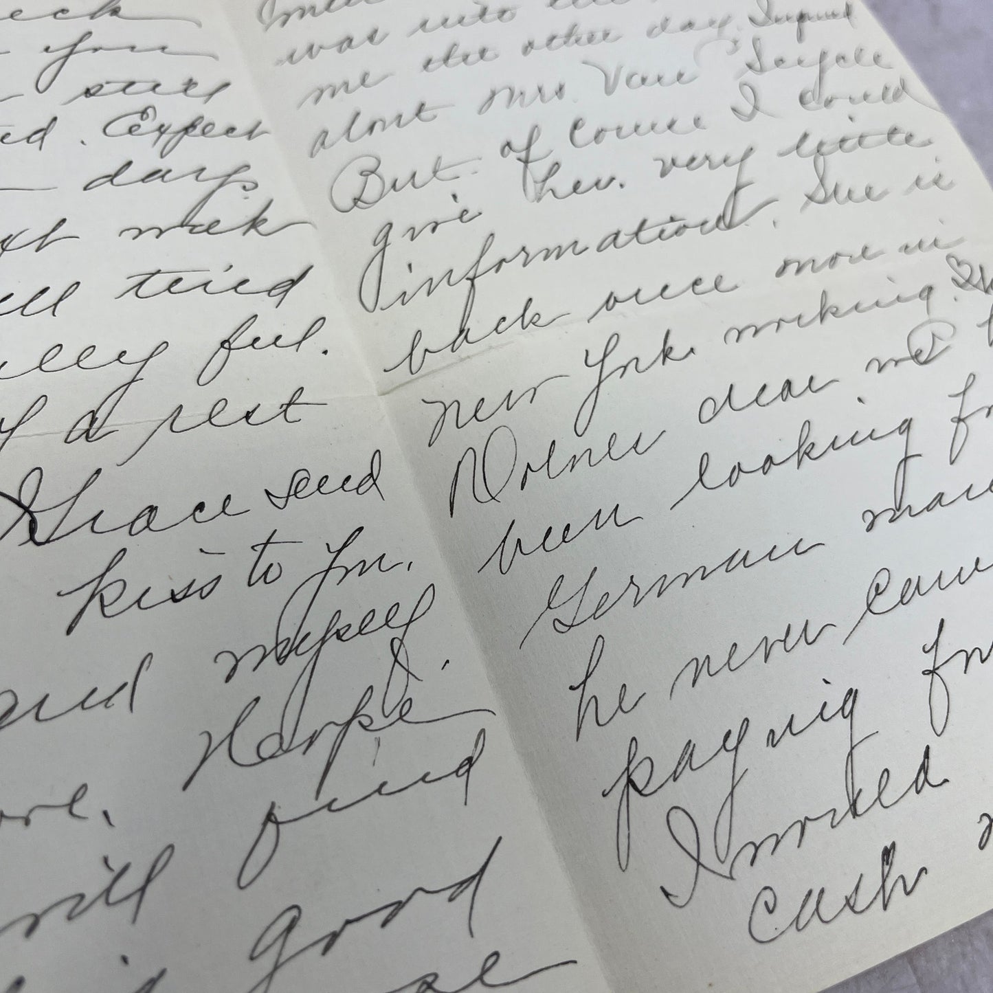 1916 Original Handwritten Letter Dolores Raymond Long Island NY TJ5-E1