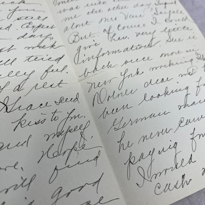 1916 Original Handwritten Letter Dolores Raymond Long Island NY TJ5-E1