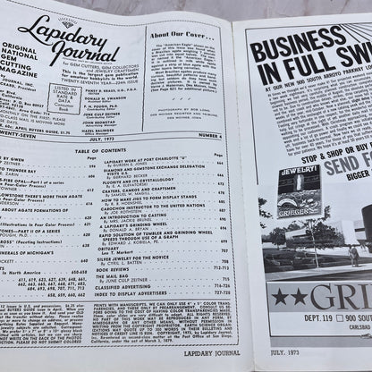 American Eagle - Lapidary Journal Magazine - Jul 1973 M28