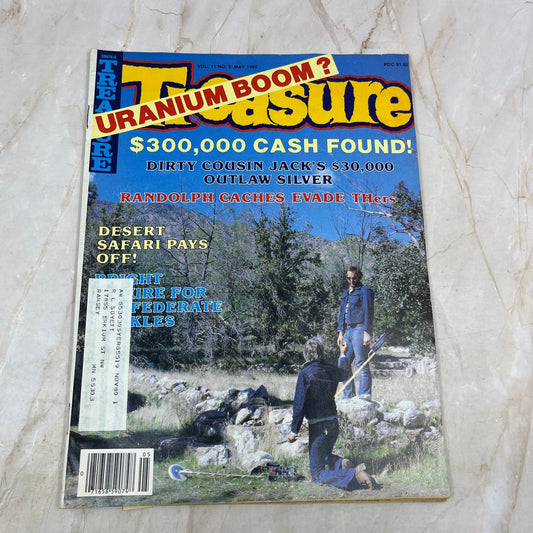 1980 May - Treasure Magazine - Treasure Hunting Metal Detecting Gold Coins M10