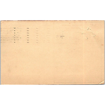1933 Swartchild & Co Watchmakers NY Chicago Dallas Postal Mailing Card PE7