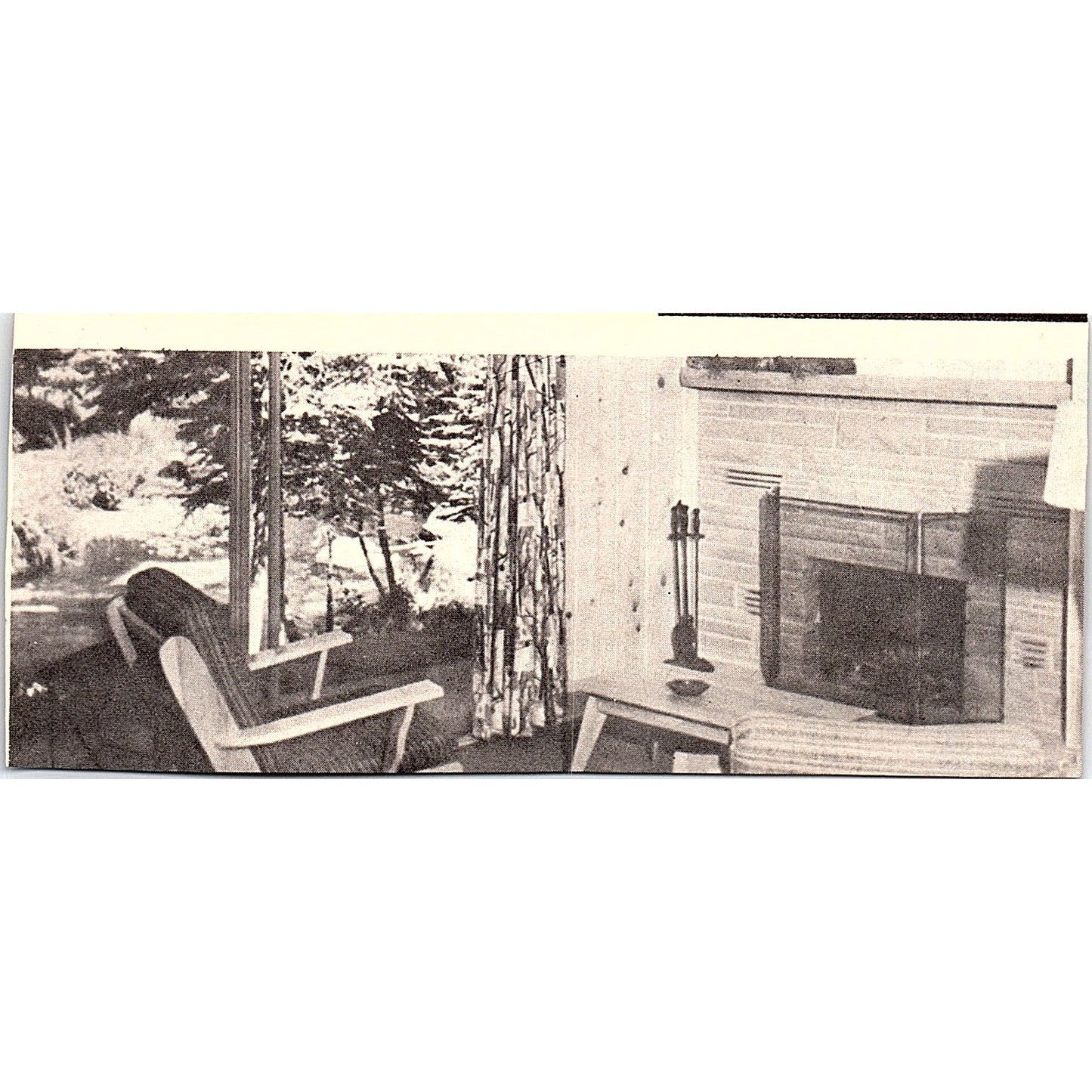 Branding Iron Motel Estes Park CO 1958 Ad AG1-M4