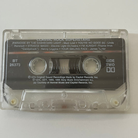 Classic Rock Superstars Greatest Hits Cassette Tape TB6-OT1