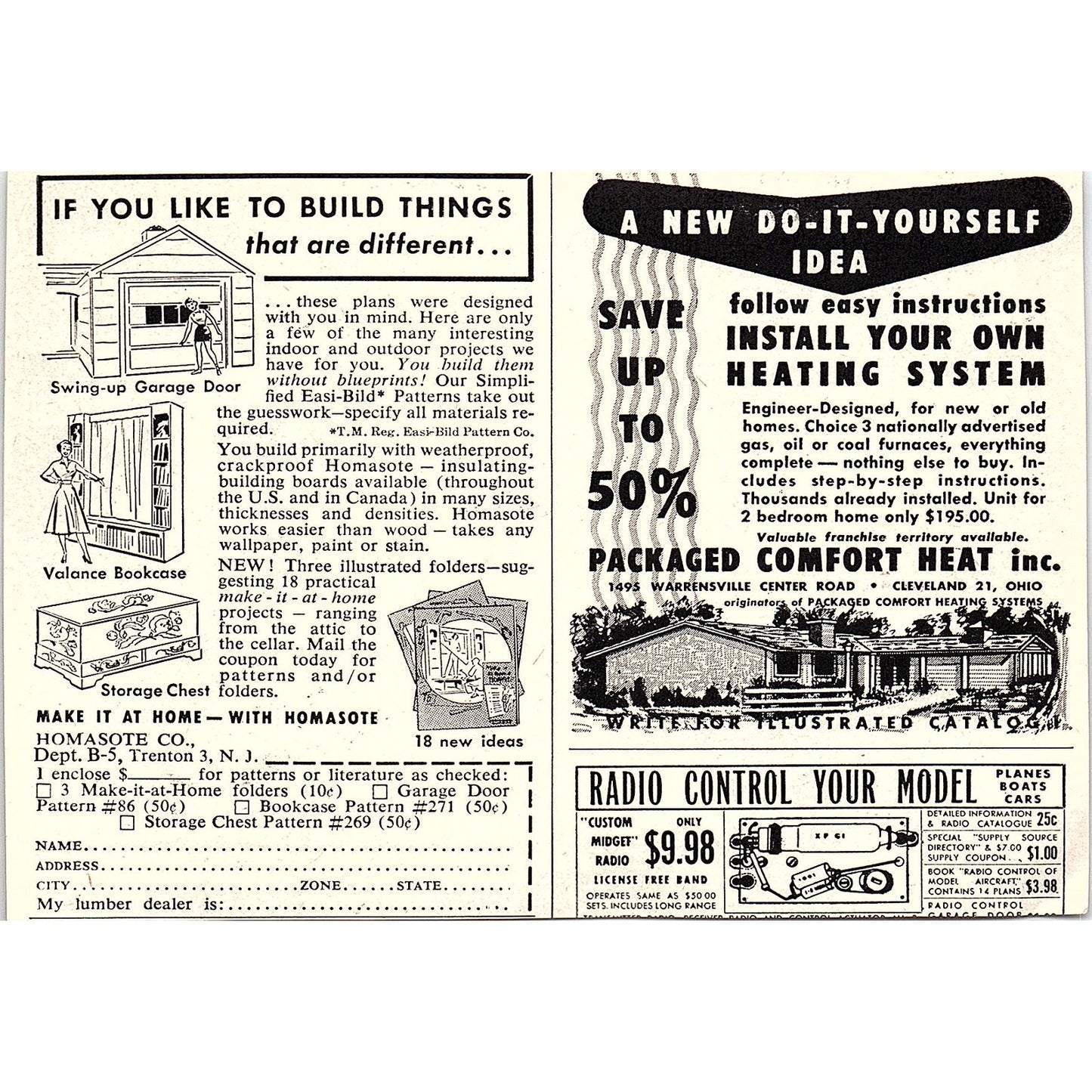 Dremel Straight Line Action Sanders Racine WI 1955 Ad AG1-5
