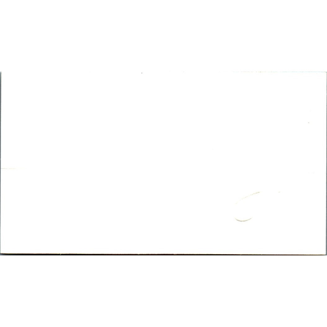 Mary Helen Horn First Alief Bank Texas Vintage Business Card SE3-B9