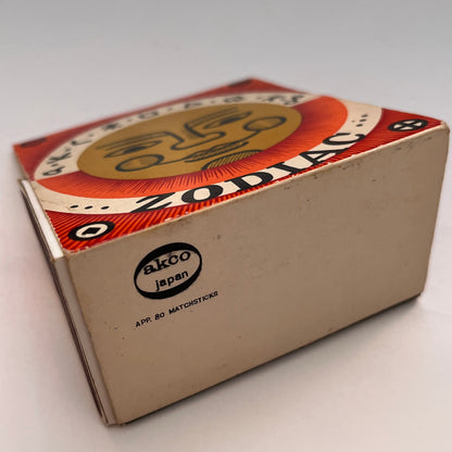 Zodiac Gemini Astrology AKCO Japan Oversize Vintage Matchbox TB6-MB3