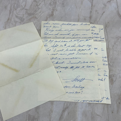 1941 Handwritten Letter From Compton CA to Minneapolis MN AE3