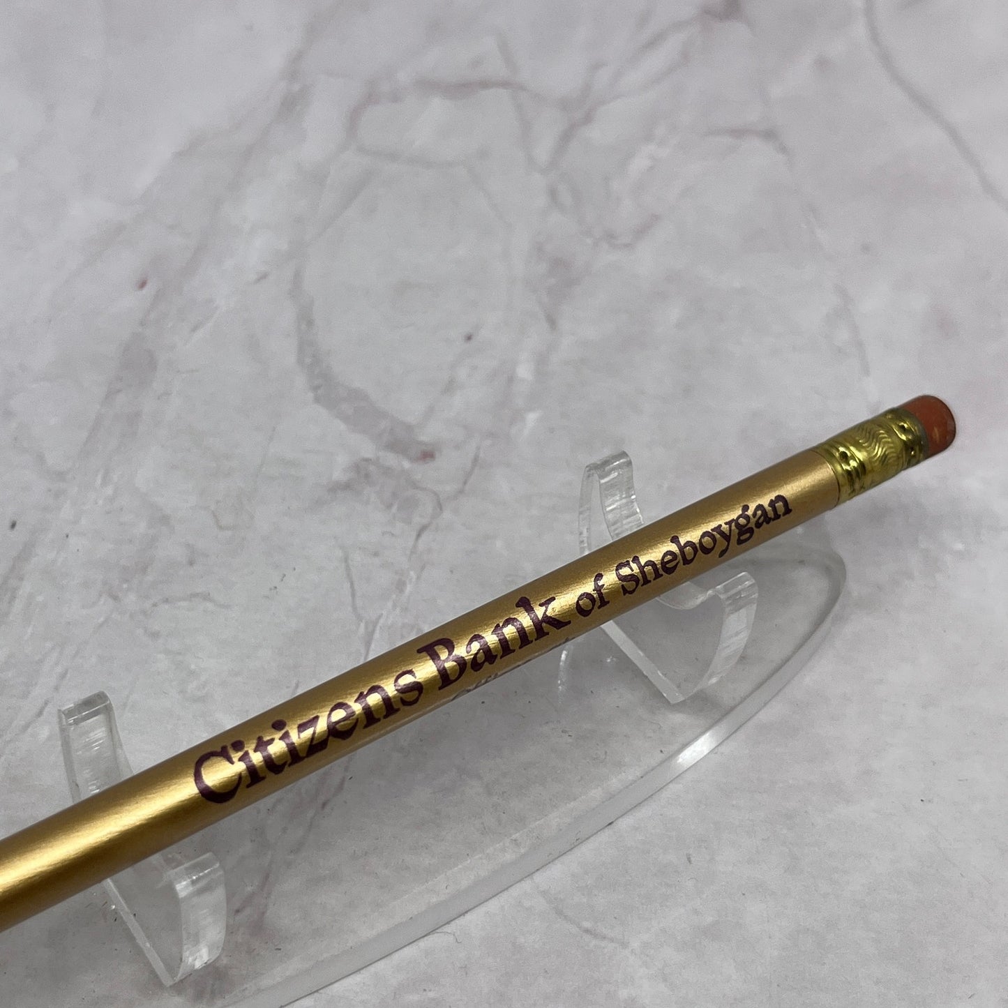 Vintage Citizens Bank of Sheboygan Cedar Grove Advertising Pencil TC5-PN1