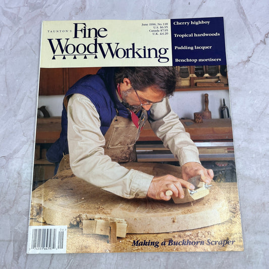 Buckhorn Scraper - Jun 1996 No 118 - Taunton's Fine Woodworking Magazine M36