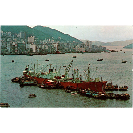 Barber Lines Semi-Container Ship Tagaytay Vintage Postcard PE4