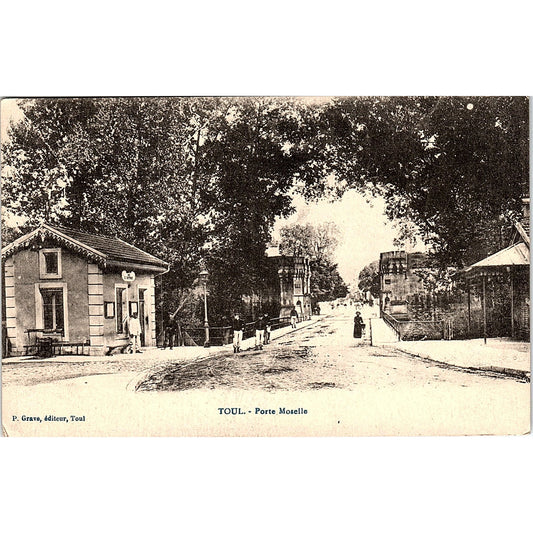 Toul Porte Moselle P. Grave French Antique Postcard PE11