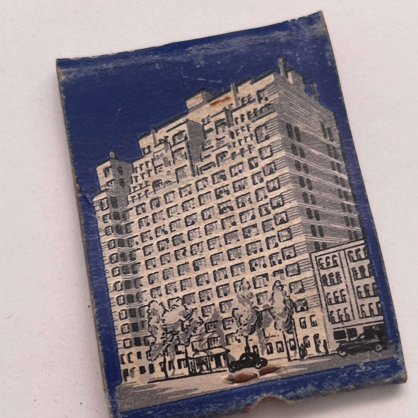 Beaux Arts Apartment Hotel 310 E 44th St NY Vintage Matchbook Cover TB8-MB2-8