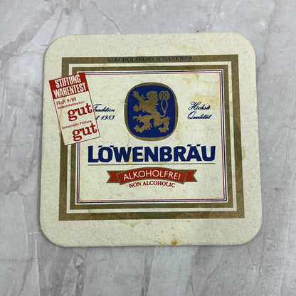 Vintage Löwenbräu Alkoholfrei Bier German Beer Coaster TJ5-CO1