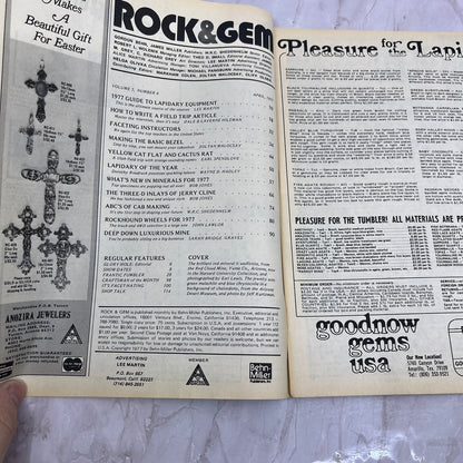 1977 Rockhound and Lapidary Guidebook - Rock & Gem Magazine - Apr 1977 M23
