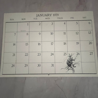 1979 The Wagon Boss Southwest Western Cowboy Scene 7.5x11" Art Print V23