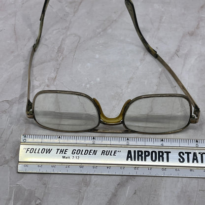 Vintage Universal Aviators 1/30 10K Gold Plate Eyeglasses Frames TH9-G1-7